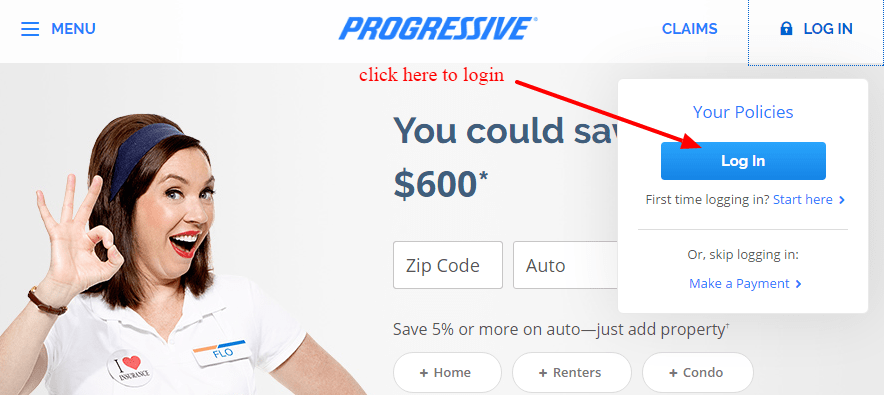 progressive insurance login terbaru