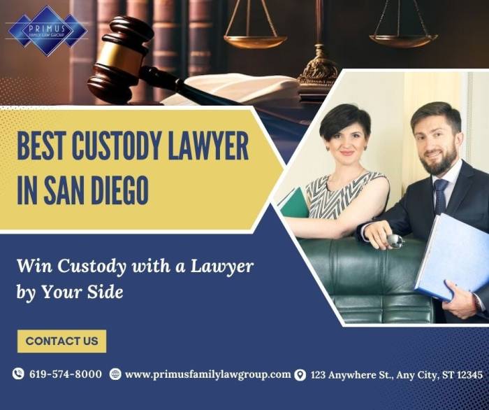 Best custody lawyer in san diego