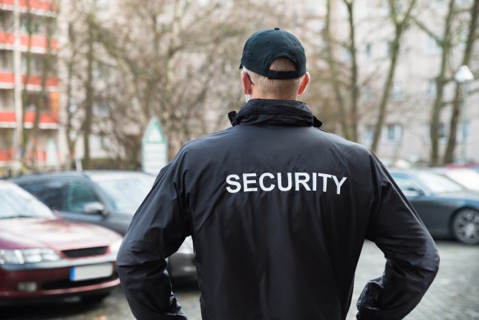 What insurance does a security company need