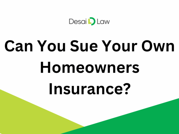 Can you sue your home insurance company