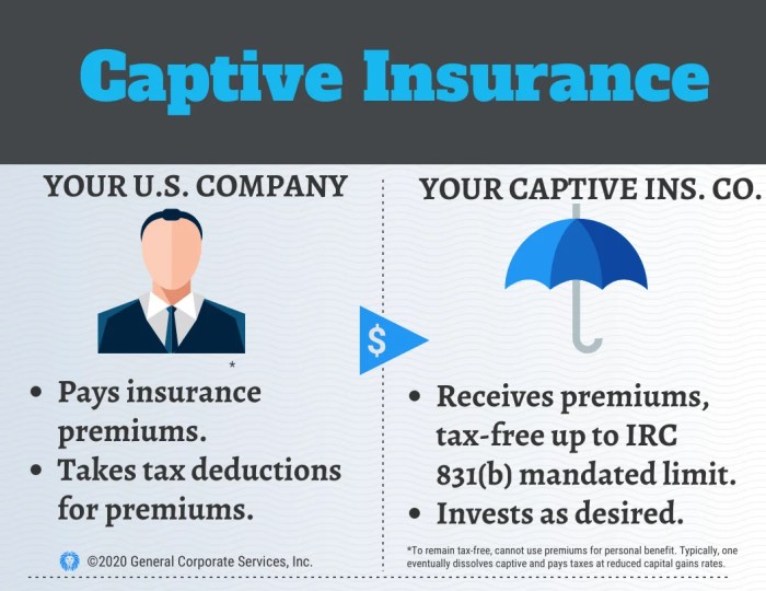 What are captive insurance companies