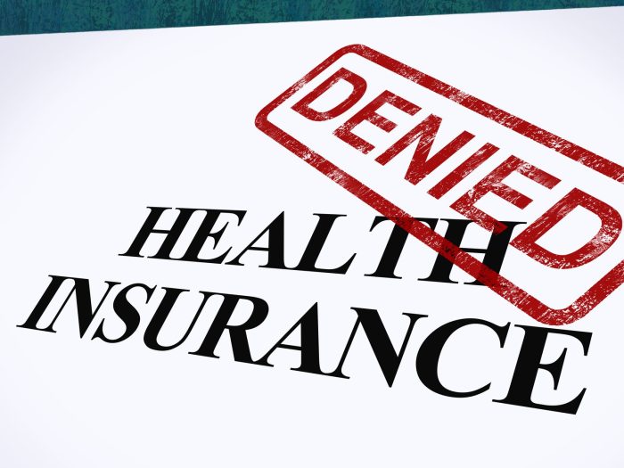 Can a health insurance company refuse to insure you