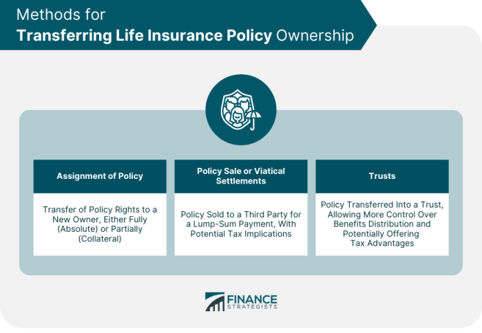 Can you transfer a life insurance policy to another company