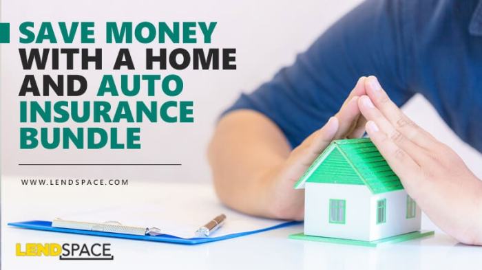 Home auto insurance bundle