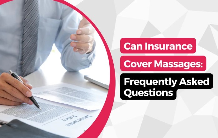 What insurance companies cover massage therapy