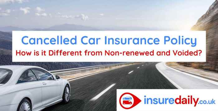 Will my new insurance company cancel my old insurance