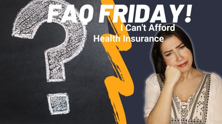 What to do if i can't afford health insurance