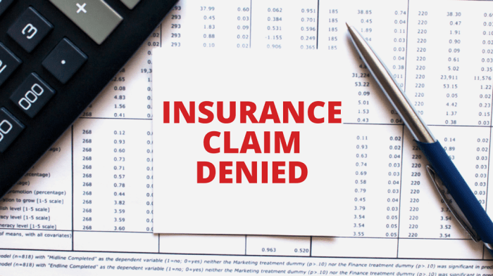 What if insurance company denies claim