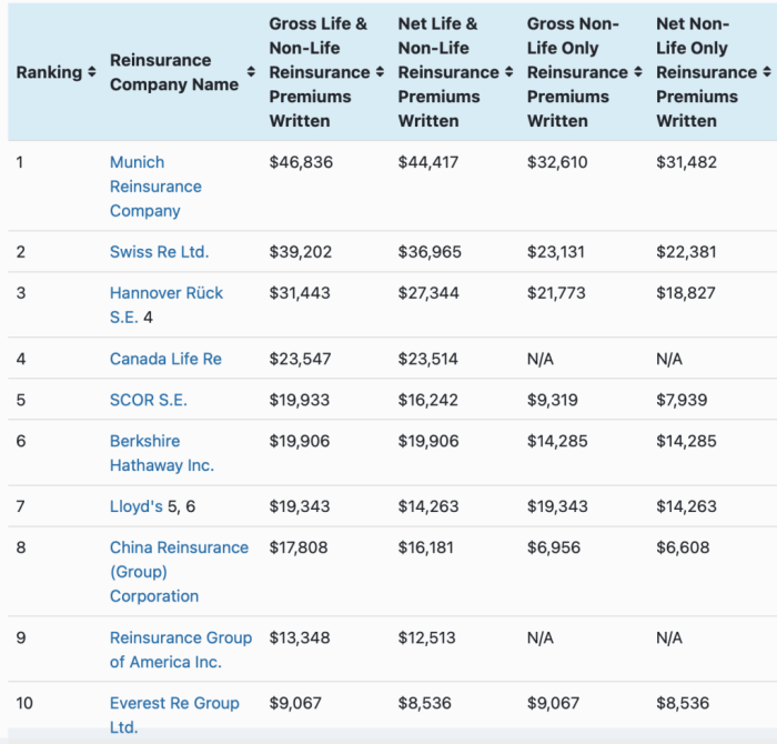 Who insures insurance companies