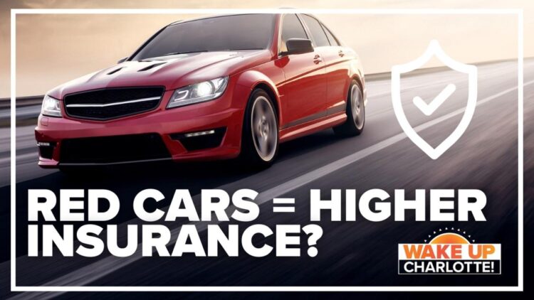 Why do red cars have higher insurance